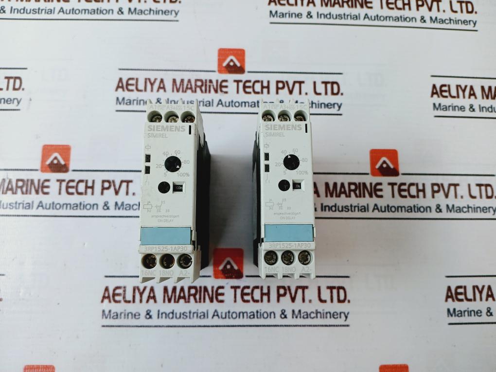 Siemens Simirel 3Rp1525-1Ap30 Time Delay Relay 5-100%