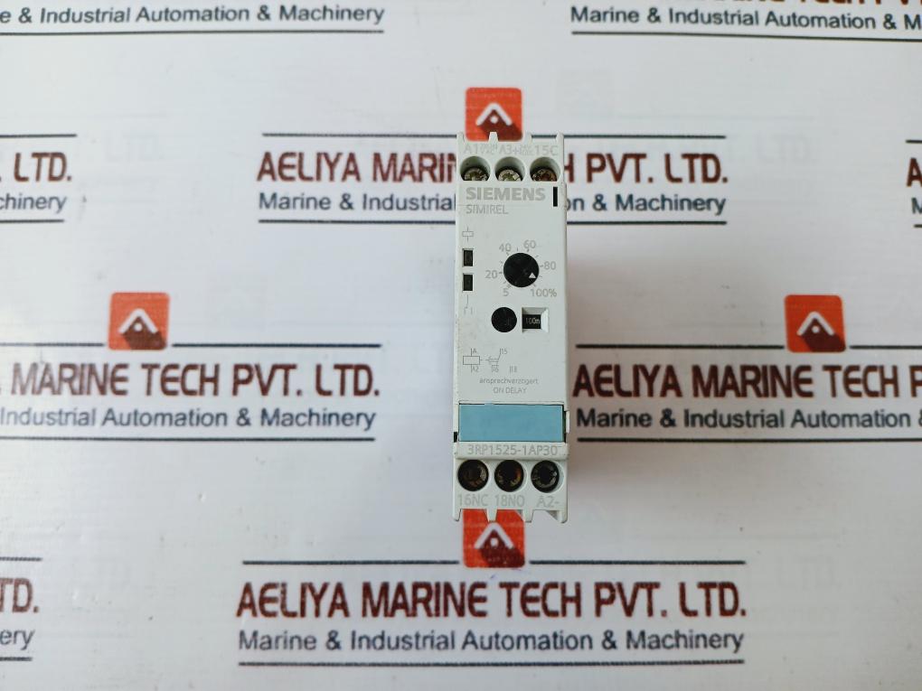 Siemens Simirel 3Rp1525-1Ap30 Time Delay Relay 5-100%