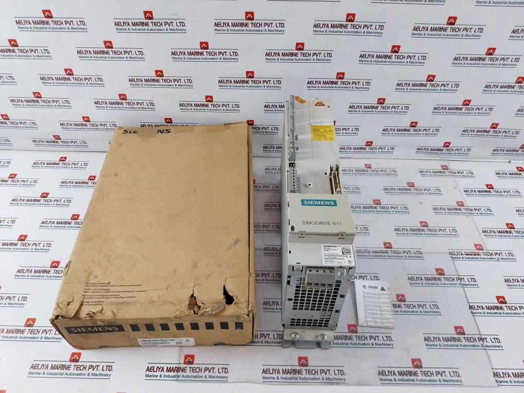 Siemens Simodrive 611 6Sn1145-1Aa01-0Aa2 Power Supply Module 10/25Kw