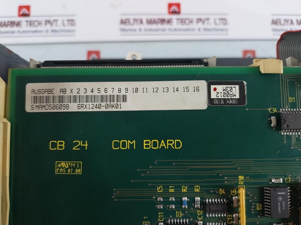 Siemens Simoreg 6rx1240-0ak01 Communication Module A1-216-030-002 Cb 24