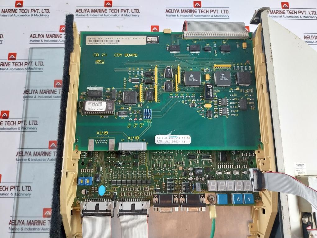 Siemens Simoreg 6rx1240-0ak01 Communication Module A1-216-030-002 Cb 24