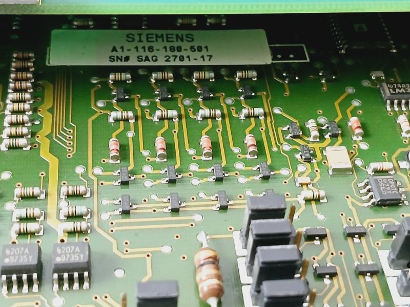 Siemens Simoreg A1-116-180-501 Microprocessor D.C. Drive