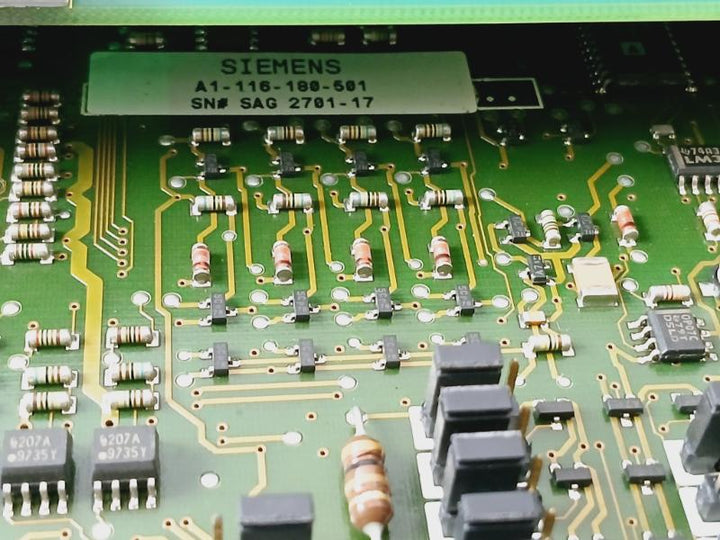 Siemens Simoreg A1-116-180-501 Microprocessor D.C. Drive