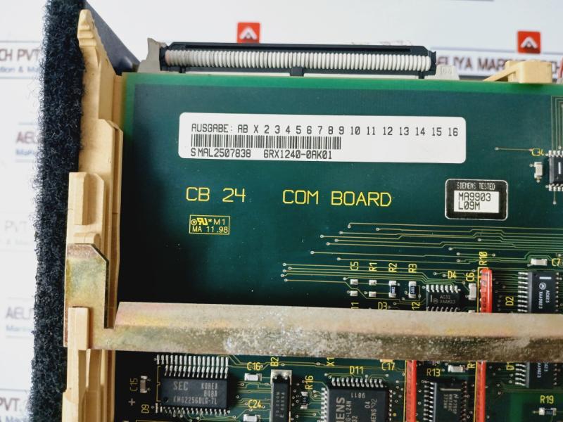 Siemens Simoreg A1-116-180-501 Microprocessor D.C. Drive