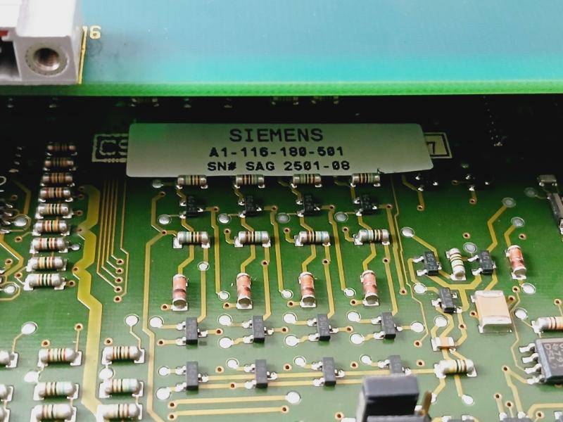 Siemens Simoreg Microprocessor D.C. Drive A1-116-180-501