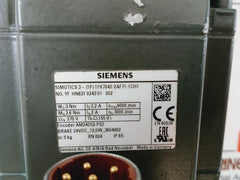 Siemens Simotics 3~ (1P) 1Fk7042-2Af71-1Ch1 Synchronous Motor Ip65