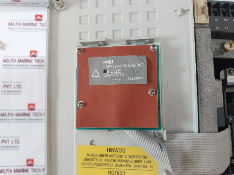 Siemens Simovert Vc 6Se7021-1Ub61-z Dc Inverter 3Ac 0-500â€¦600V 0-600Hz