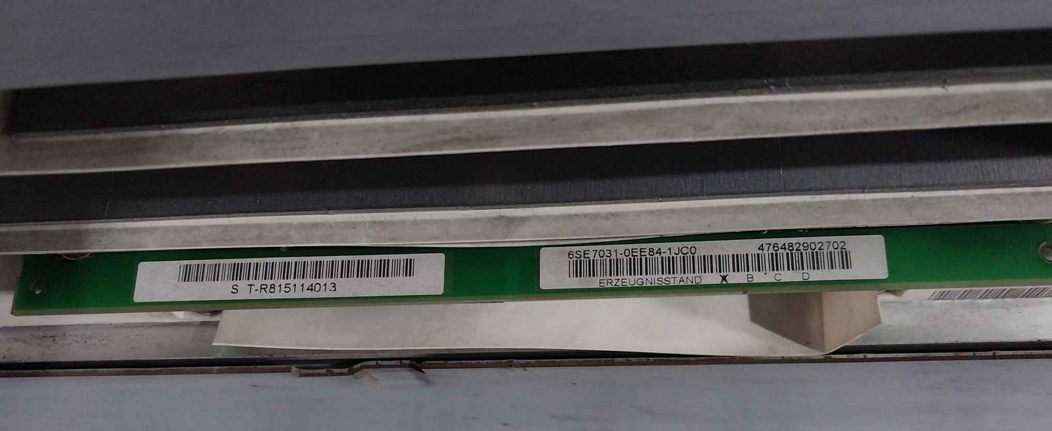 Siemens Simovert Vc 6Se7031-0Te60-z Dc Inverter G91+L30+ Dc 510-650 V 110.0A