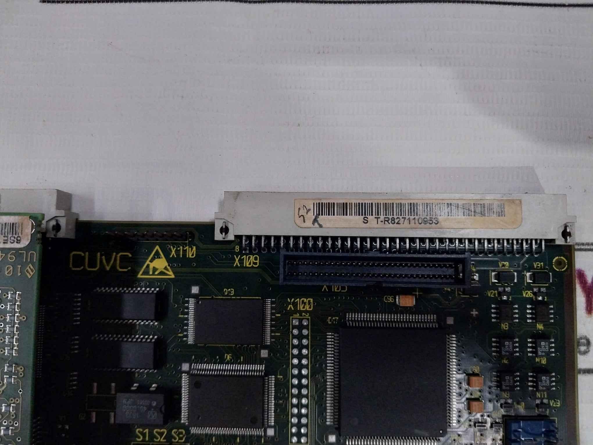 Siemens Simovert Vc 6Se7031-0Te60-z Dc Inverter G91+L30+ Dc 510-650 V 110.0A