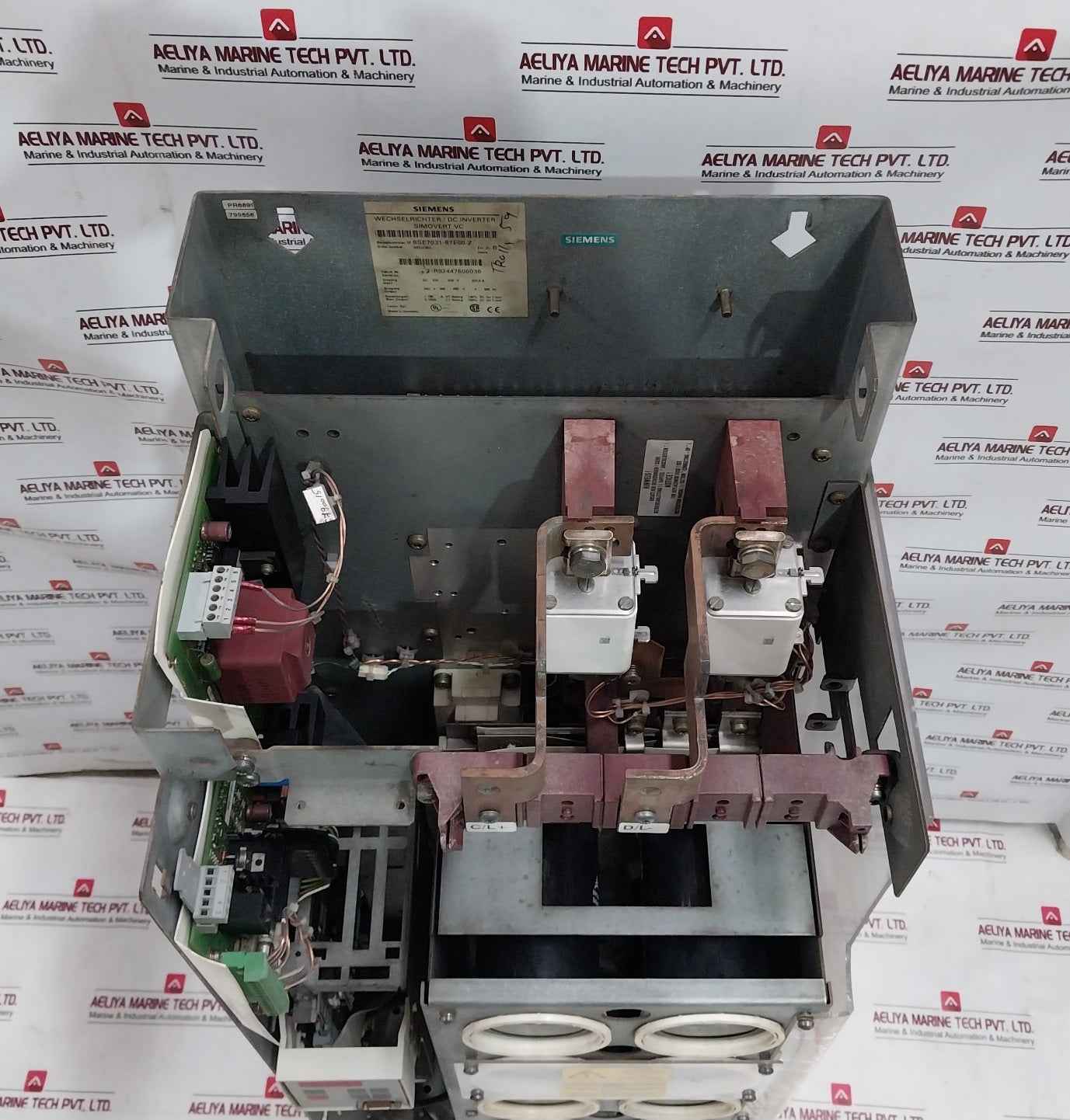 Siemens Simovert Vc 6Se7031-8Tf60-z Dc Inverter Drive G91+L30+ Dc 510-650V 221.0A