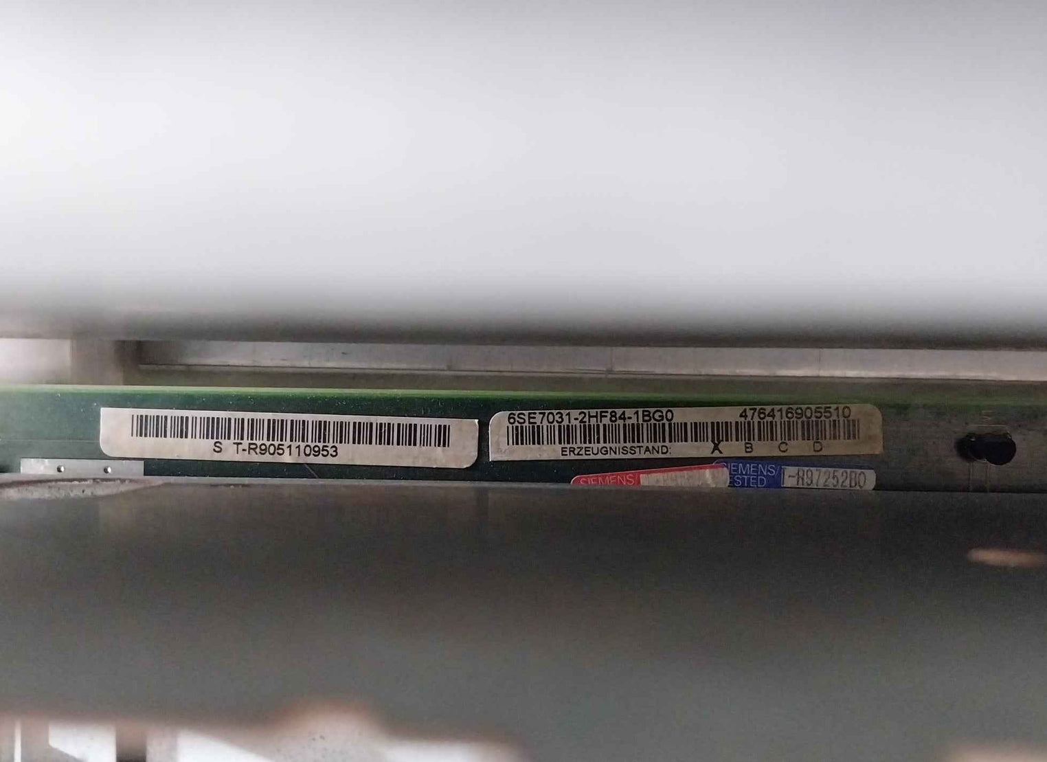 Siemens Simovert Vc 6Se7031-8Tf60-z Dc Inverter Drive G91+L30+ Dc 510-650V 221.0A