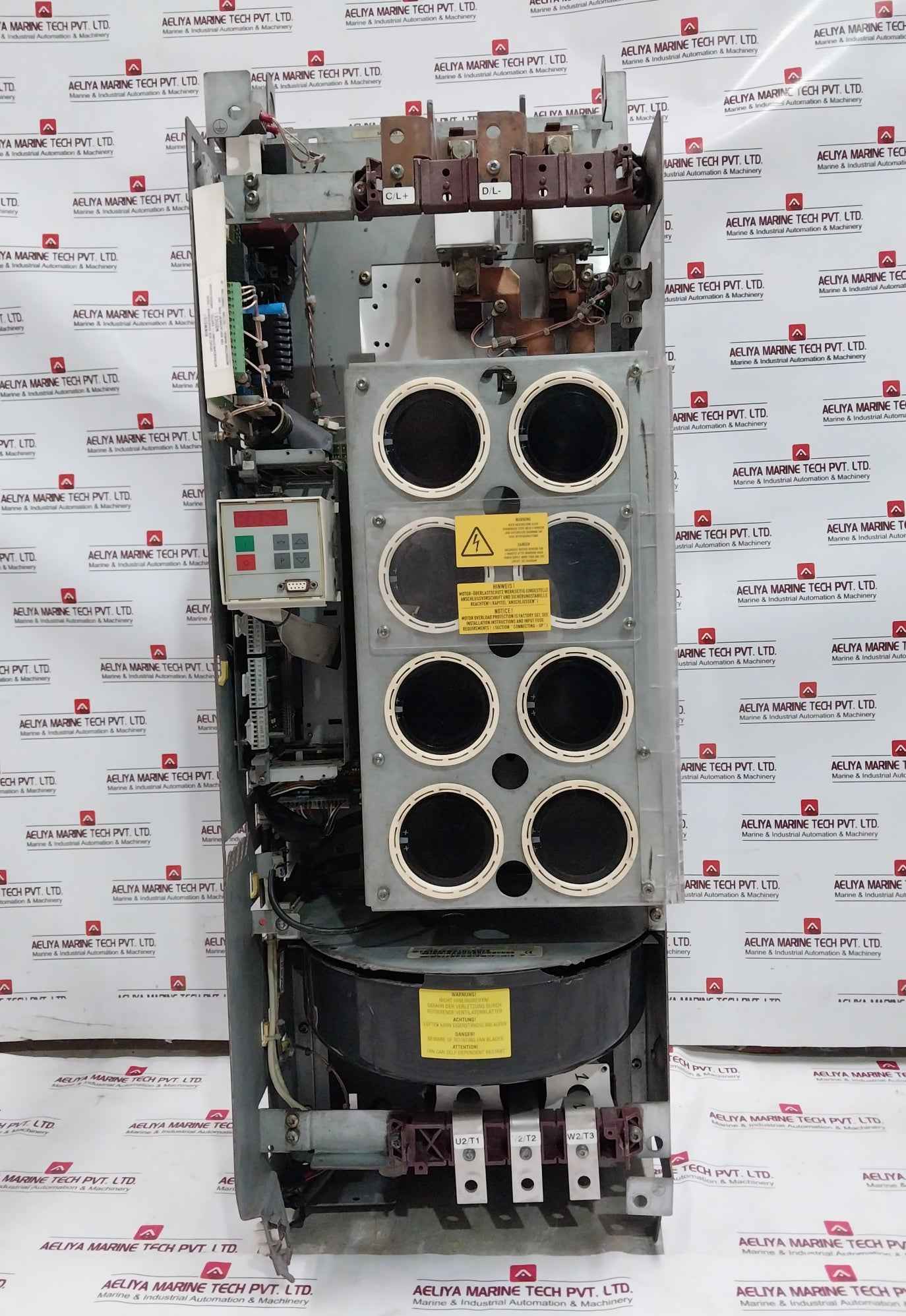 Siemens Simovert Vc 6Se7031-8Tf60-z Dc Inverter Drive G91+L30+ Dc 510-650V 221.0A