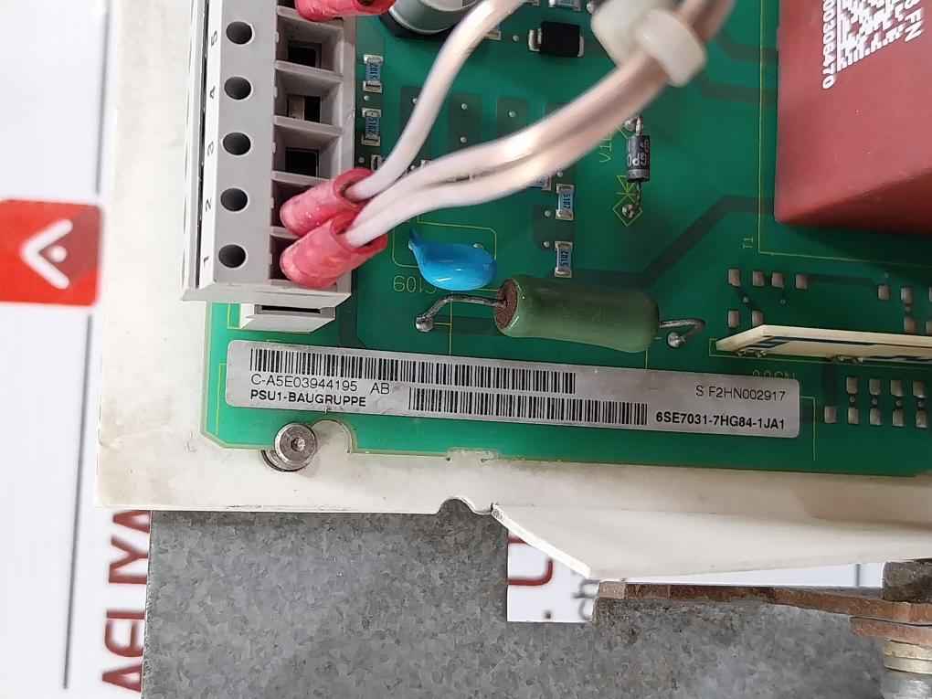 Siemens Simovert Vc 6Se7031-8Tf60-z Masterdrive Vector Control Inverter Unit