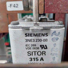 Siemens Simovert Vc 6Se7031-8Tf60-z Masterdrive Vector Control Inverter Unit