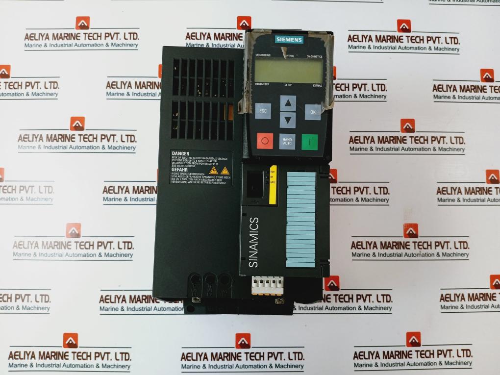 Siemens Sinamics 6Sl3224-0Be24-0Ua0 Power Module Ver: D02 3Ac 380-480V 50/60Hz