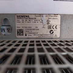 Siemens 6SL3224-0BE37-5UA0 SINAMICS Power Module 240 3AC 380-480V 50-60Hz IP20