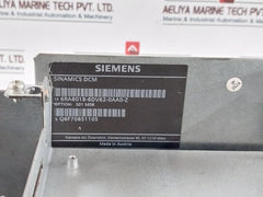 Siemens Sinamics Dcm Dc-converter 1P 6Ra8018-6Dv62-0Aa0-z, 50/60Hz