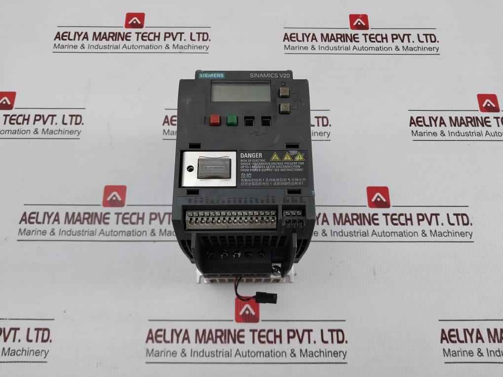 Siemens 6sl3210-5be21-5cv0 Sinamics V20 I/o Interface (not Working)
