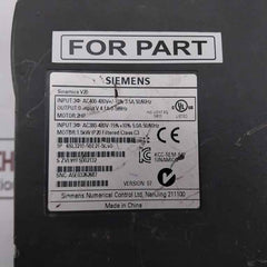 Siemens 6sl3210-5be21-5cv0 Sinamics V20 I/o Interface (not Working)