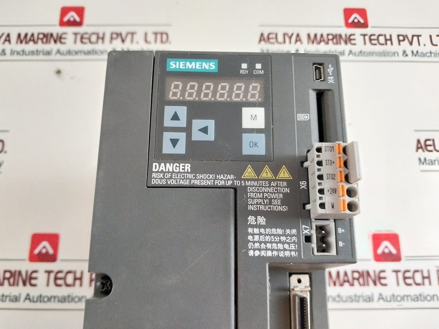 Siemens Sinamics V90 Servo Drive 400V Fsb Module 6Sl3210-5Fe11-5Ua0