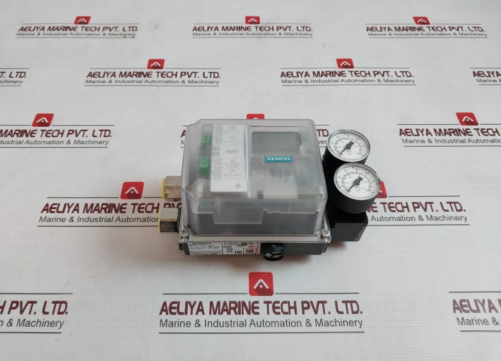 Siemens Sipart Ps100 6Dr7101-1An14-4Bc0 Electropneumatic Positioner Rev:01 Ip66