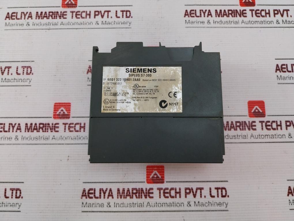 Siemens Siplus S7-300 Plc Module 1P 6Ag1 322-1Bh01-2Aa0 – Aeliya Marine ...