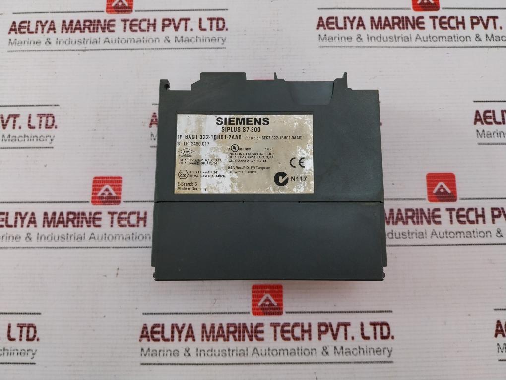 Siemens Siplus S7-300 Plc Module 1P 6Ag1 322-1Bh01-2Aa0