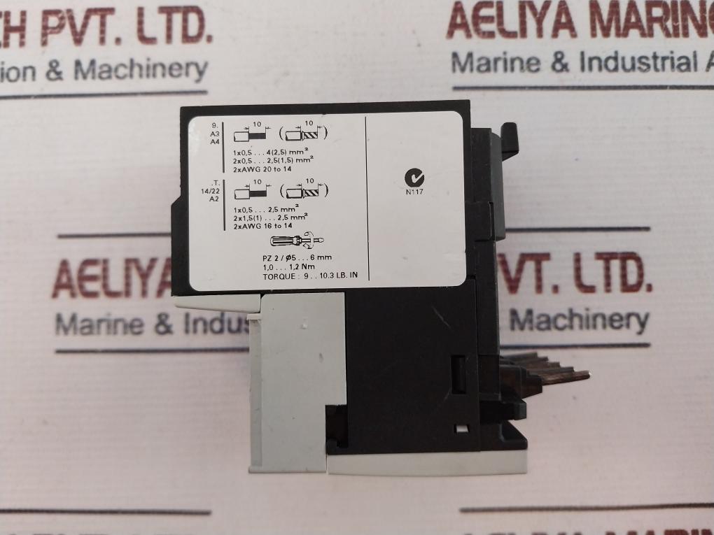 Siemens Sirius 3Rb2016-1Pb0 Overload Relay 690V 50/60Hz