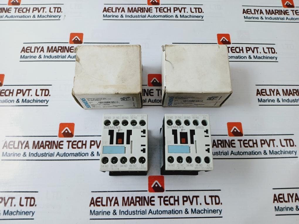 Siemens Sirius 3Rh1131-1Ap00 Control Relay Ac 230V 50/60Hz