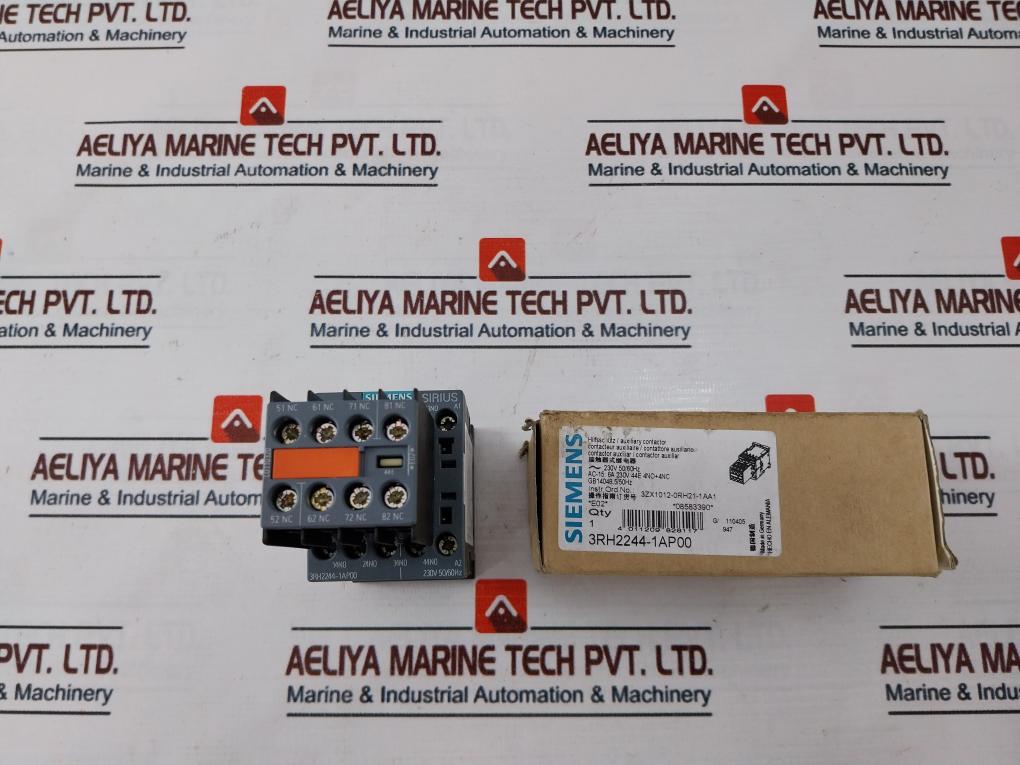 Siemens Sirius 3Rh2244-1Ap00 Contactor Relay 690V