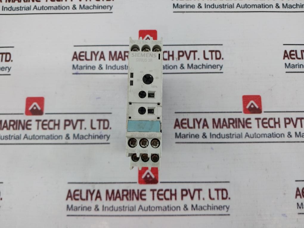Siemens Sirius 3Rp1505-1Bp30 Mutli Function Timer Relay 24V Ac/Dc