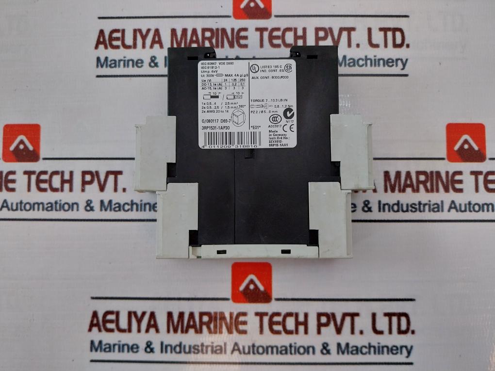 Siemens Sirius 3Rp1531-1Ap30 Timer Relay 0,5-10S