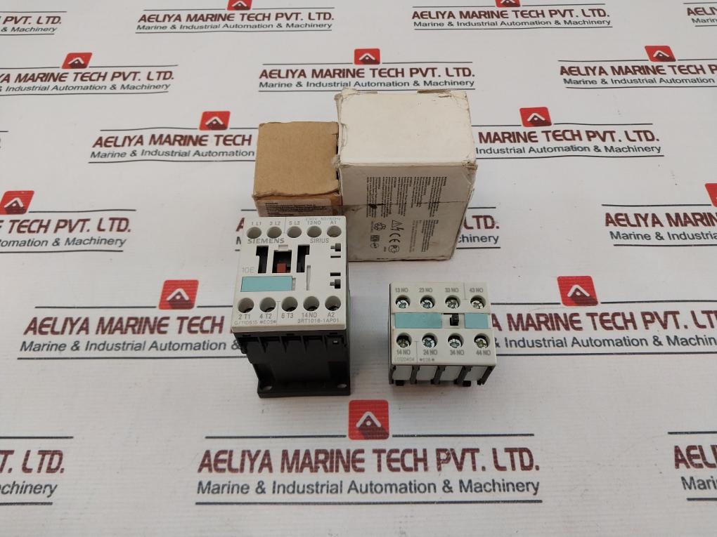 Siemens Sirius 3Rt1016-1Ap01 Contactor 230V 50/60Hz