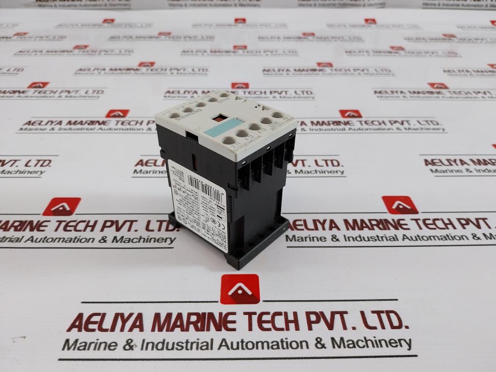 Siemens Sirius 3Rt1017-1Hb42 Power Contactor Dc 17…30V Ac-1: 22A 690V