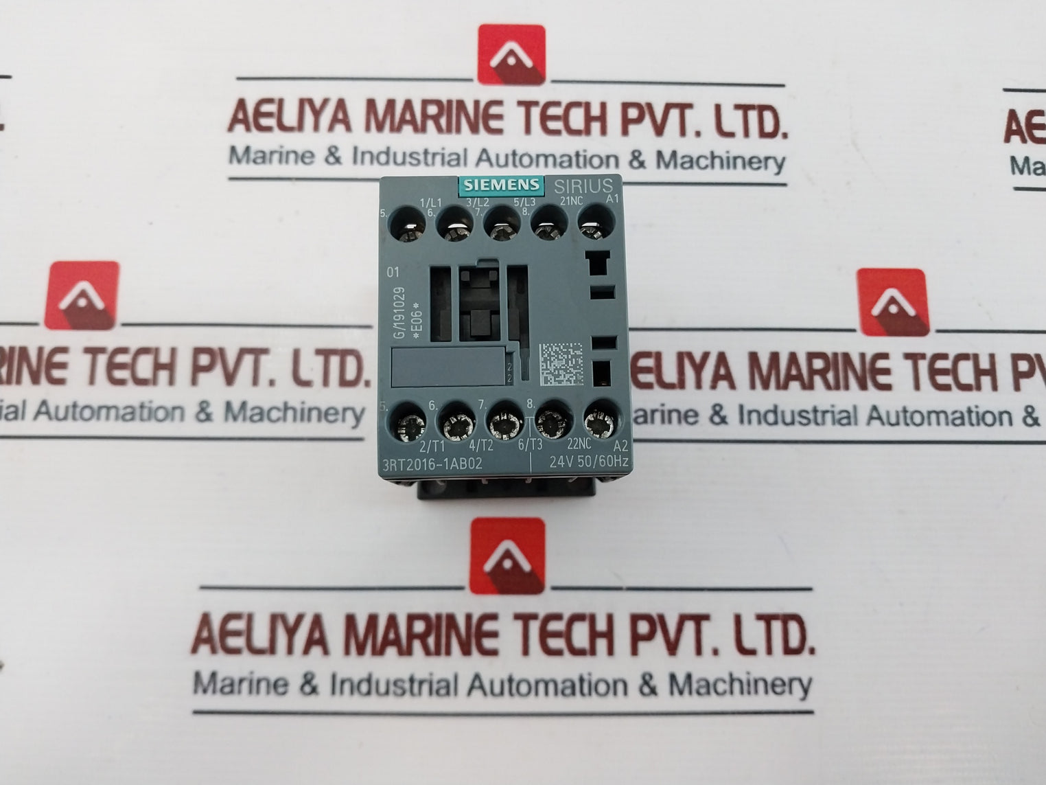 Siemens Sirius 3Rt2016-1Ab02 Contactor 24V 50/60Hz
