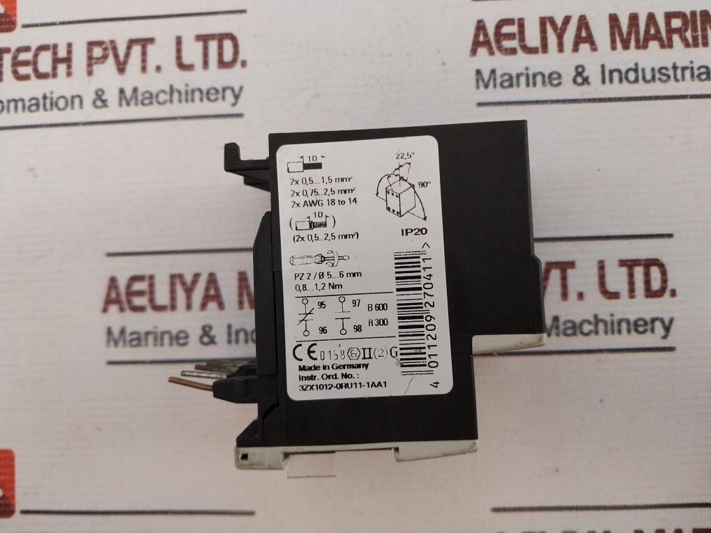 Siemens Sirius 3Ru1116-1Gb0 Overload Relay 690V