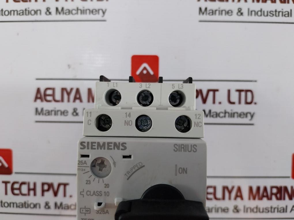 Siemens Sirius 3Rv1021-4Da10 Circuit Breaker For Motor Protection 20-25A 325A