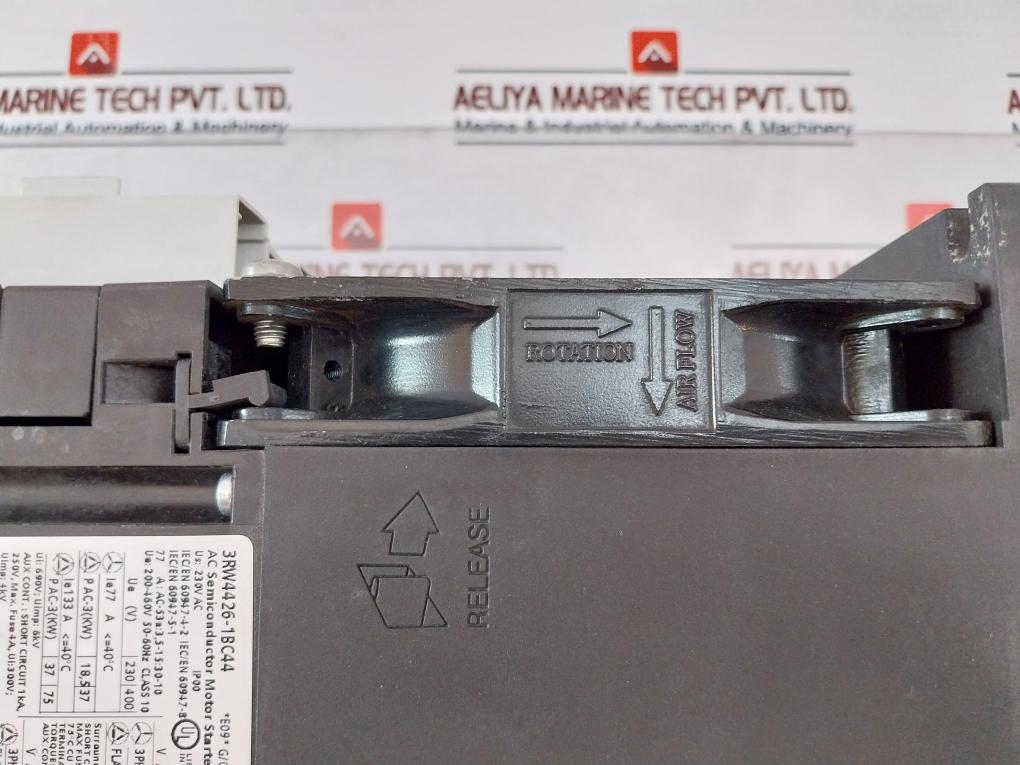 Siemens Sirius 3Rw4426-1Bc44/3Rw4900-0Kc00 Ac Semiconductor Motor Starter