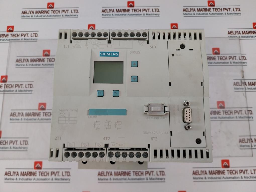 Siemens Sirius 3Rw4426-1Bc44/3Rw4900-0Kc00 Ac Semiconductor Motor Starter