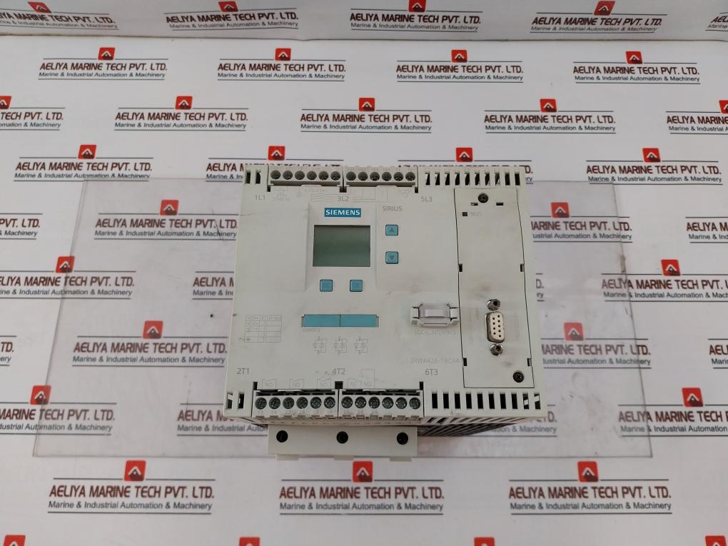 Siemens Sirius 3Rw4426-1Bc44 Ac Semiconductor Motor Starter 230V