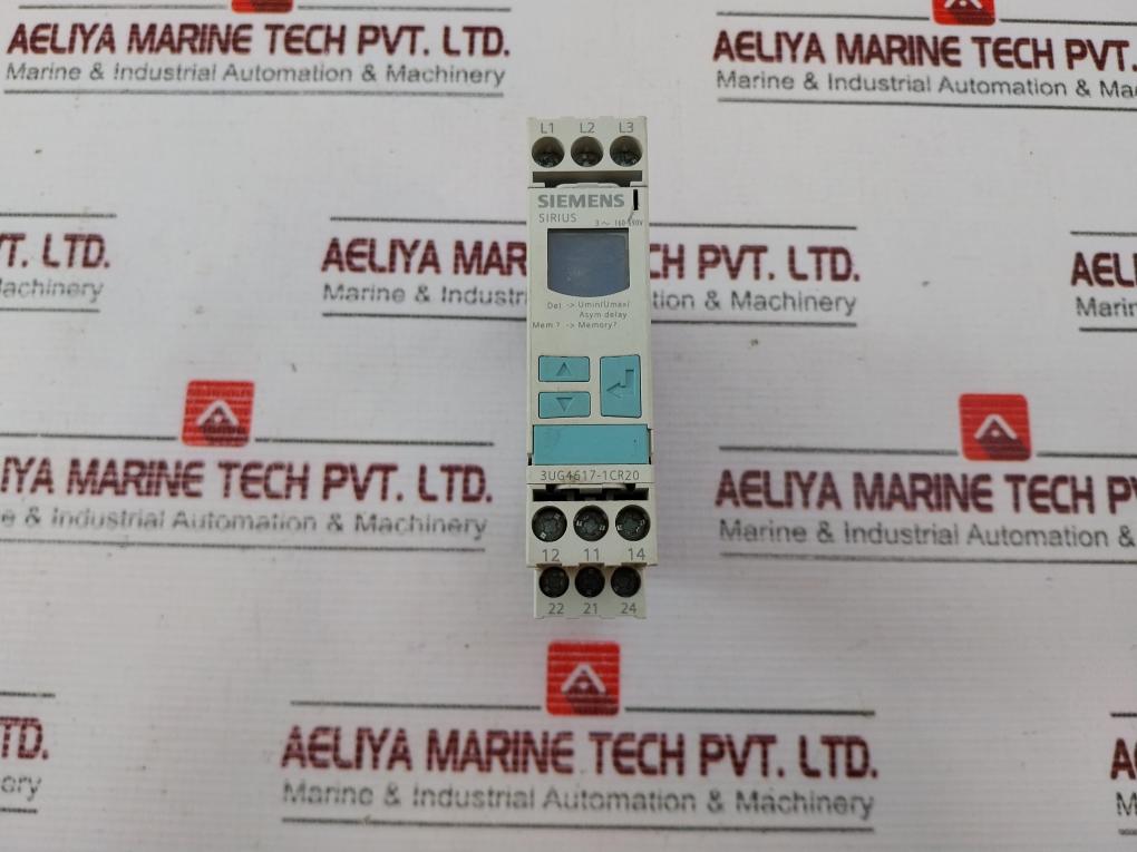 Siemens Sirius 3Ug4617-1Cr20 Voltage Monitoring Relay