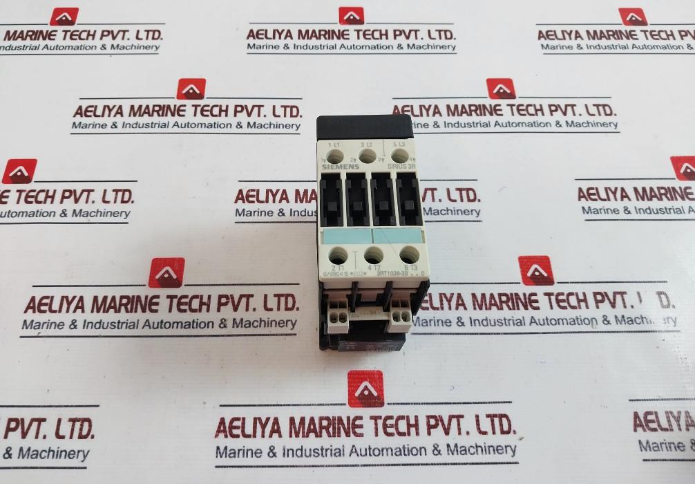 Siemens Sirius 3r 3rt1026-3b…0 Power Contactor 3rt1926-1bb00 35a 600v Ac