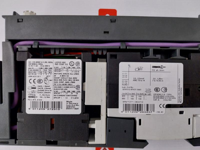 Siemens Sirius 3RK1301-0BB00-0AA2 Electromechanics Line Starter