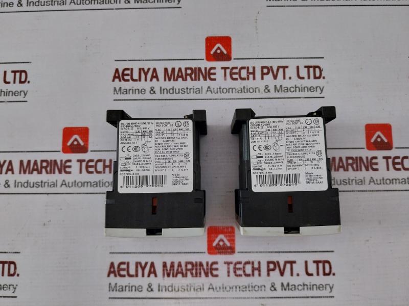 Siemens Sirius 3rt1017-1hb42 Power Contactor Dc 17…30v 20a 600vac