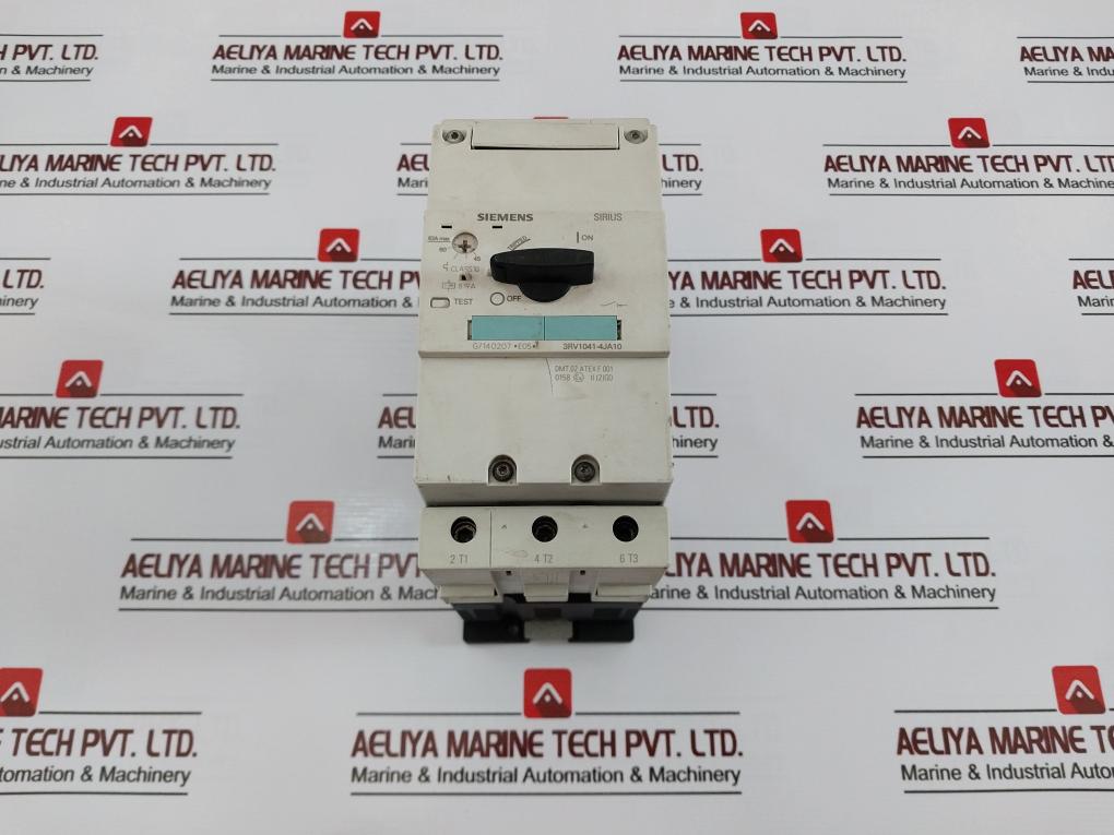 Siemens Sirius 3rv1041-4ja10 Circuit Breaker 45-63a Max 819a