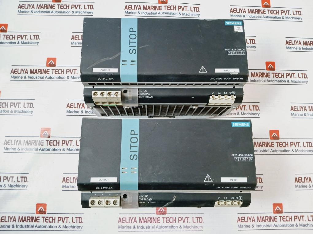 Siemens Sitop 6Ep1 437-3Ba00 Power Supply Module