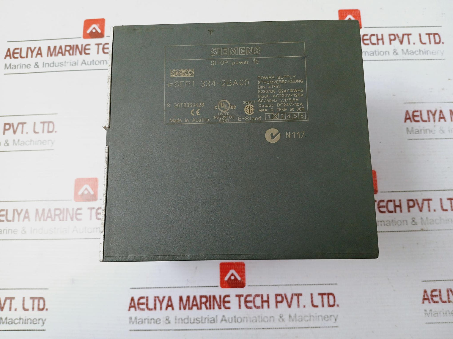 Siemens Sitop Power 10 6Ep1334-2Ba00 Power Supply Din 41752