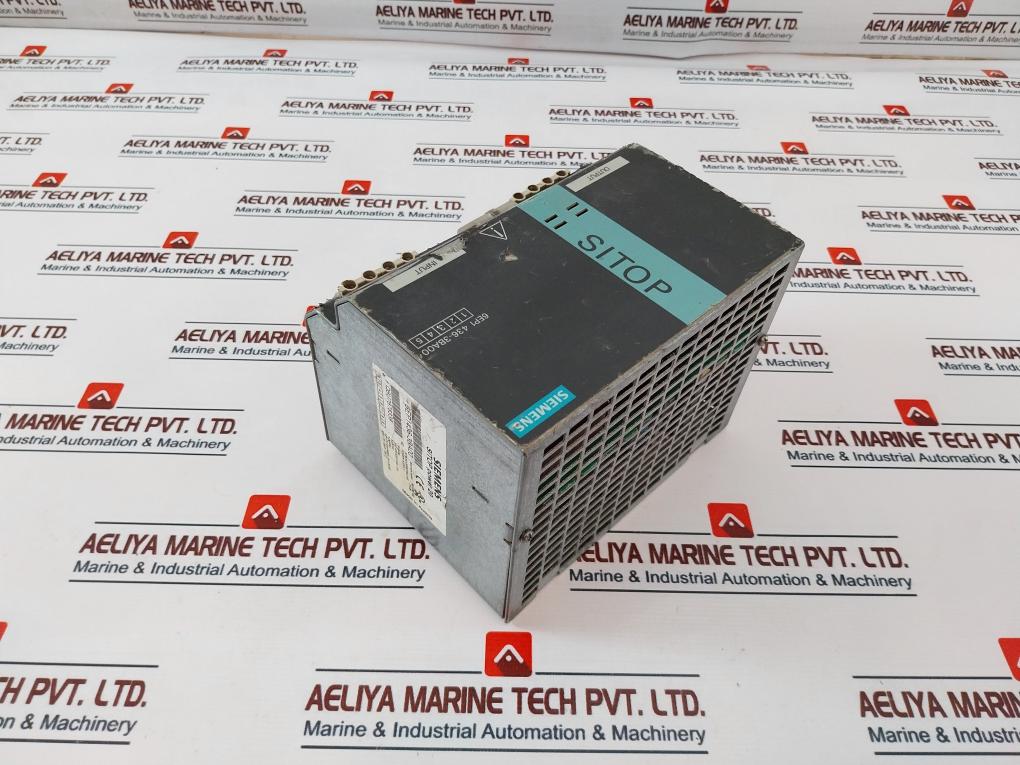 Siemens Sitop Power 20 6Ep1436-3Ba00 Power Supply 3Ac 400-500V/Max 1.3A 50/60Hz