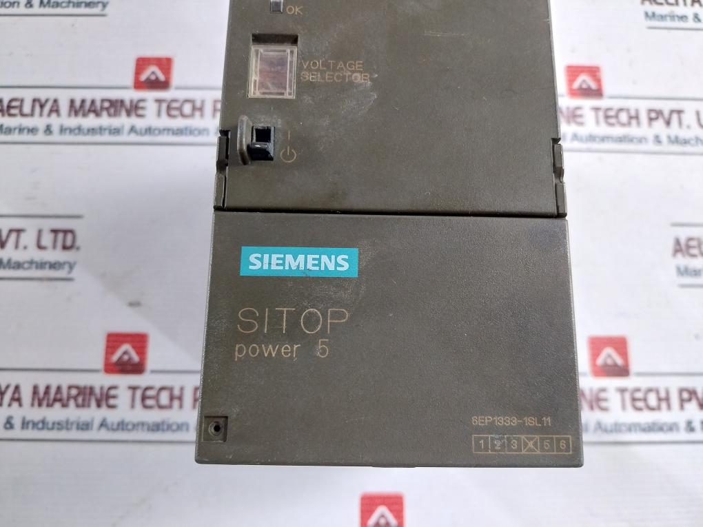 Siemens Sitop Power 5 6Ep1333-1Sl11 Power Supply 1P 6Ep1 333-1Sl11