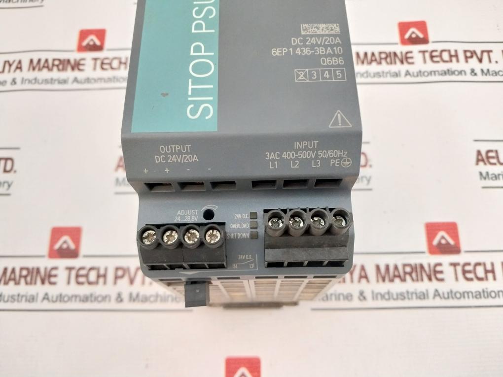 Siemens Sitop Psu300M 6Ep1436-3Ba10 Power Supply